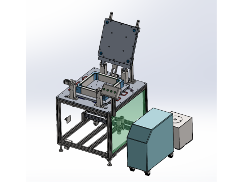 发泡实验工作站 3D 模型