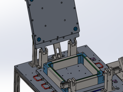 发泡实验工作站 3D 模型