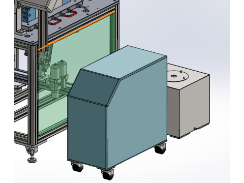 发泡实验工作站 3D 模型