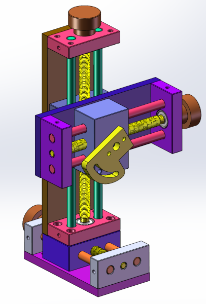 Assento com ajuste de três coordenadas Modelo 3D .c4d .max .obj .3ds .fbx .stl .blend 