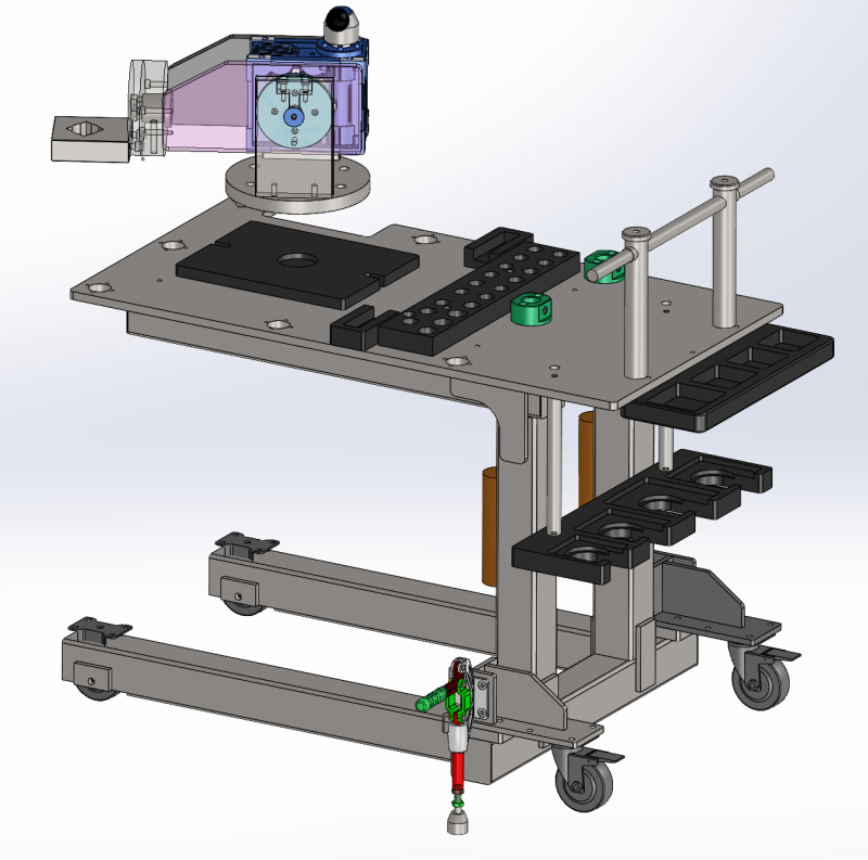 Torque calibration testing vehicle 3D Model .c4d .max .obj .3ds .fbx .stl .blend 
