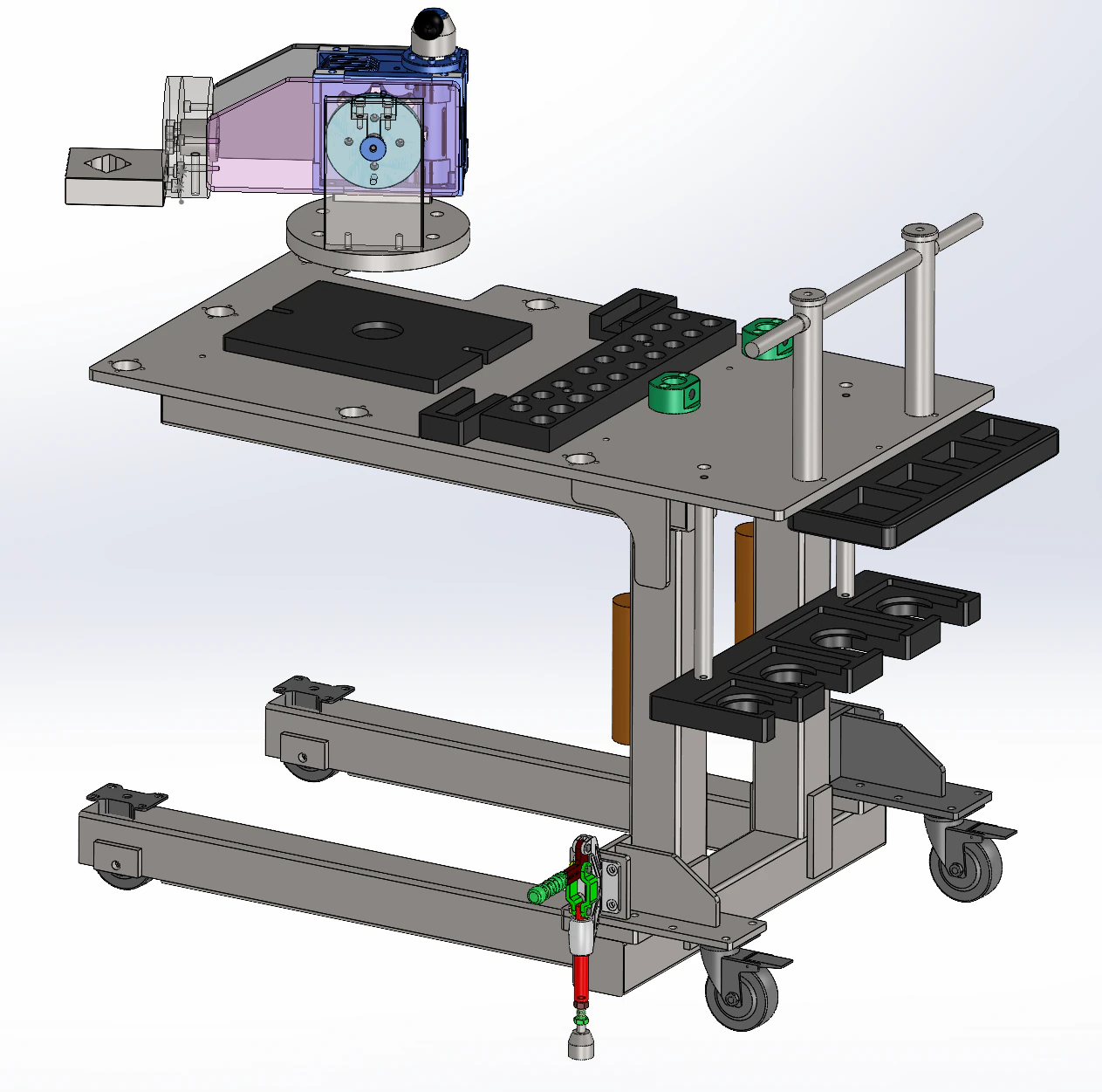Torque calibration testing vehicle 3D Model .c4d .max .obj .3ds .fbx .stl .blend 