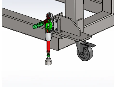 Torque calibration testing vehicle 3D Model