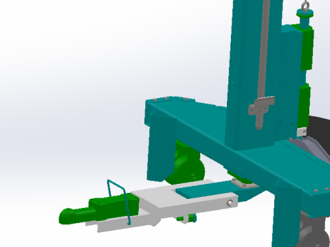 Transfer collection and release trailer 3D Model