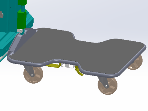 Transfer collection and release trailer 3D Model