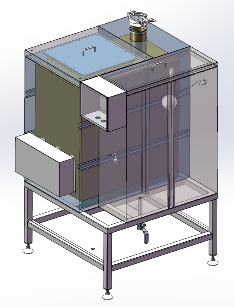Umidificador industrial Modelo 3D .c4d .max .obj .3ds .fbx .stl .blend 