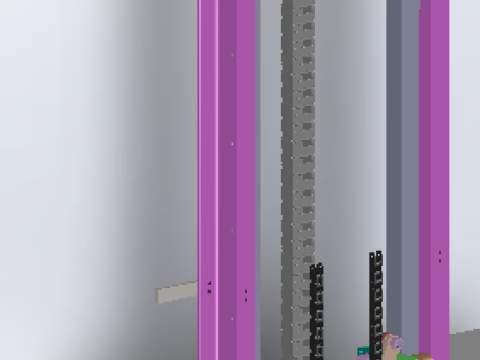 油桶搅拌站 3D 模型