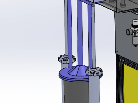 Oiled workstation 3D Model