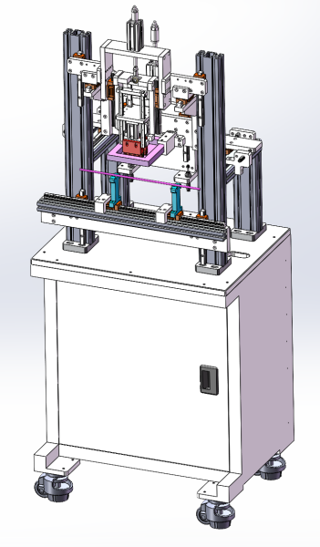Kleine Siebdruckmaschine 3D Modell .c4d .max .obj .3ds .fbx .stl .blend 