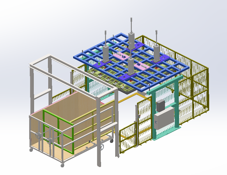 大型発泡グランドワークステーション 3Dモデル .c4d .max .obj .3ds .fbx .stl .blend 