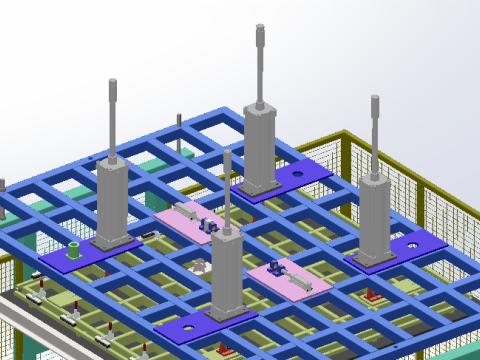 大型発泡グランドワークステーション 3Dモデル