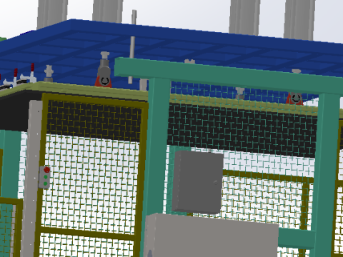 大型発泡グランドワークステーション 3Dモデル