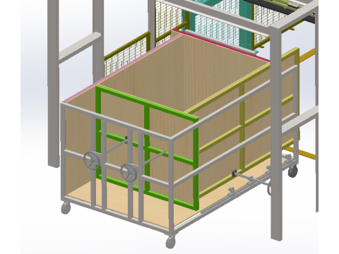 大型発泡グランドワークステーション 3Dモデル