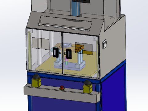 Demontage hydraulische pers 3D Model
