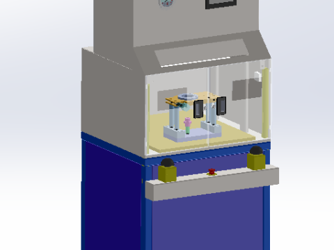 Demontage hydraulische pers 3D Model