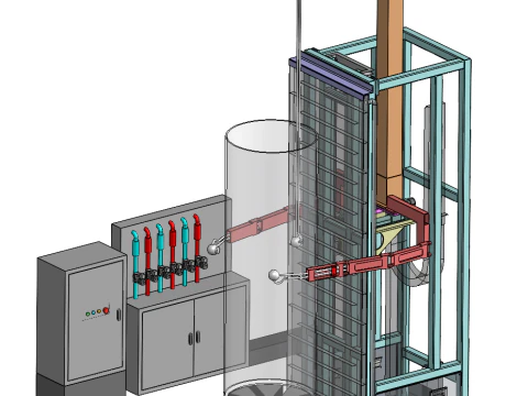 Lucidatrice verticale Modello 3D