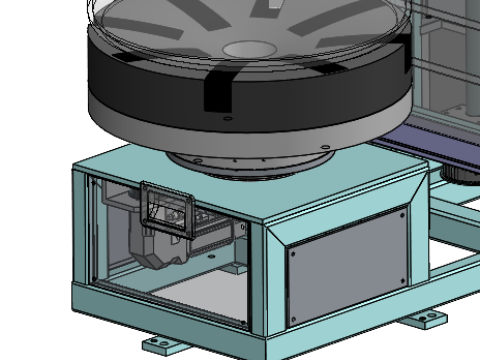 Lucidatrice verticale Modello 3D