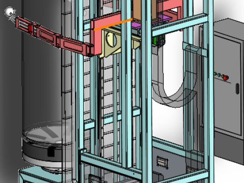 Lucidatrice verticale Modello 3D