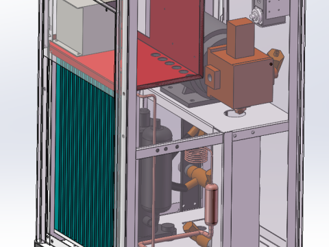 Oil Coolers SolidWorks editable 3D Model