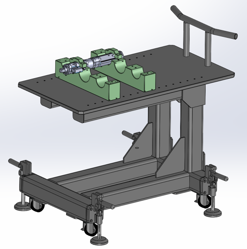 Vehículo de inspección de utillaje SolidWorks editable Modelo 3D .c4d .max .obj .3ds .fbx .stl .blend 