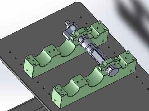 Vehículo de inspección de utillaje SolidWorks editable Modelo 3D