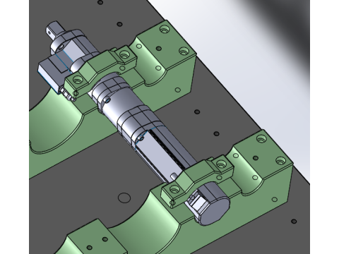 Vehículo de inspección de utillaje SolidWorks editable Modelo 3D