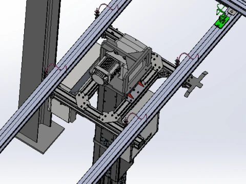 Suspension rail spreader SolidWorks 3D Model