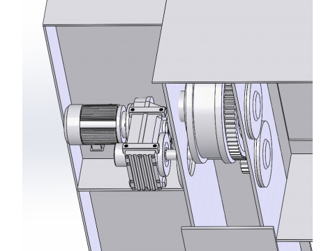 250KN portal vinç arabası SolidWorks düzenlenebilir 3D Model
