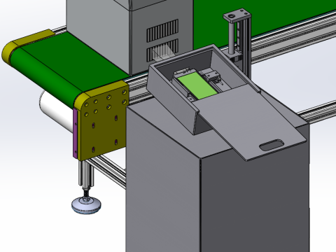Equipo de escaneo automático SolidWorks editable Modelo 3D