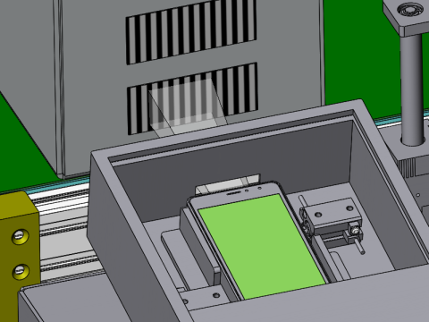 Equipo de escaneo automático SolidWorks editable Modelo 3D