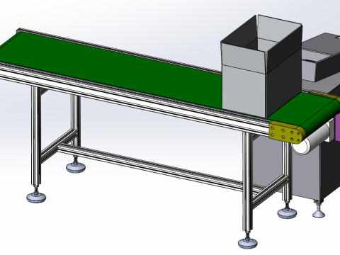 Equipo de escaneo automático SolidWorks editable Modelo 3D
