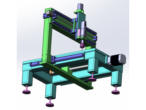 Współrzędnościowe maszyny pomiarowe SolidWorks edytowalne Model 3D