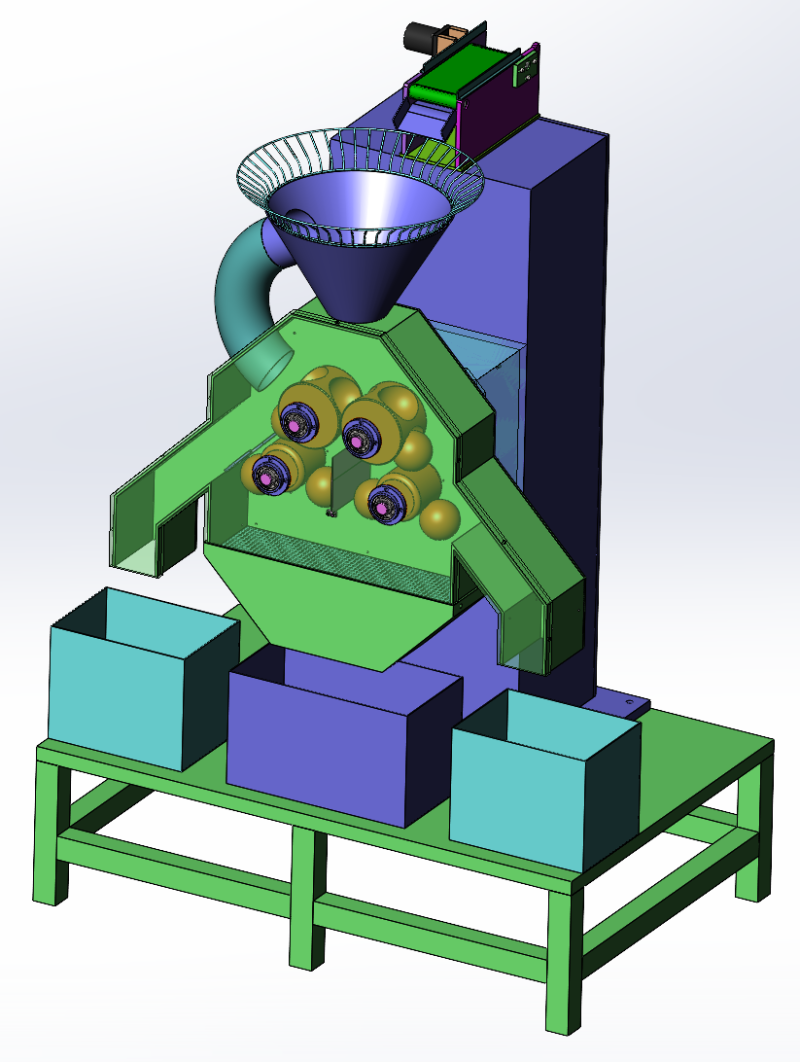 Orange Juicer SolidWorks editable 3D Model .c4d .max .obj .3ds .fbx .stl .blend 