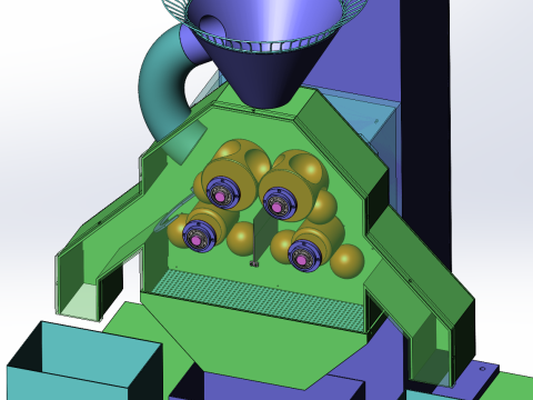 Orange Juicer SolidWorks editable 3D Model