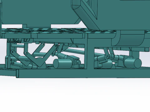 Multifunctional nursing beds SolidWorks editable 3D Model