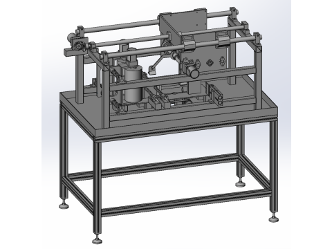 Automatic fish killing machine SolidWorks 3D Model