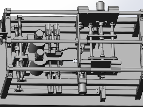 Otomatik balık öldürme makinesi SolidWorks 3D Model