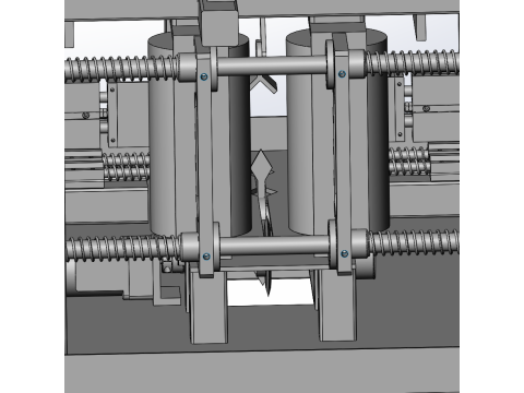 Otomatik balık öldürme makinesi SolidWorks 3D Model