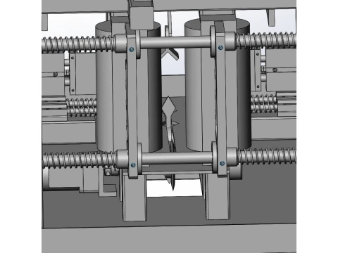 Automatic fish killing machine SolidWorks 3D Model