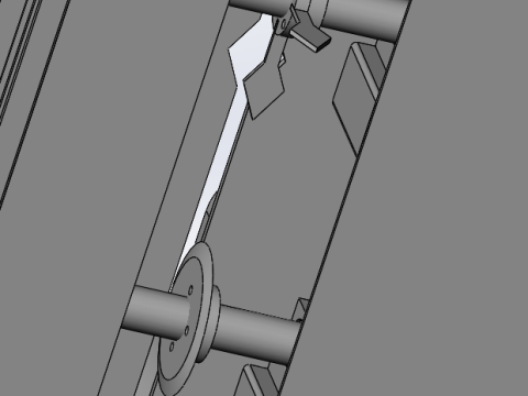 Otomatik balık öldürme makinesi SolidWorks 3D Model