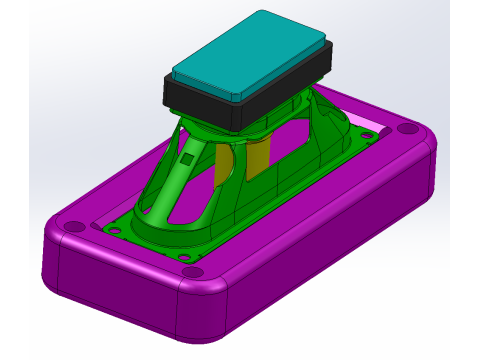 오디오 스피커 자동조립 생산라인 3D 모델