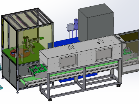 Робоча станція склеювання формованих деталей 3D Модель