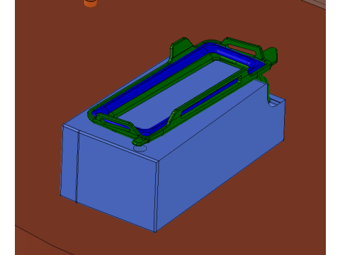 注塑件涂胶工作站 3D 模型