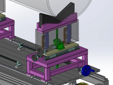 Horizontal polisher 3D Model