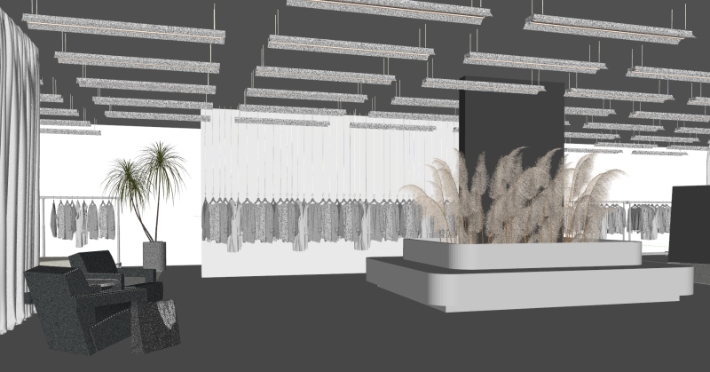 アーバンリズムの衣料品と鞄のコンセプトストア 3Dモデル .c4d .max .obj .3ds .fbx .stl .blend 