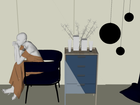 SU服装箱包集合店设计方案 3D 模型