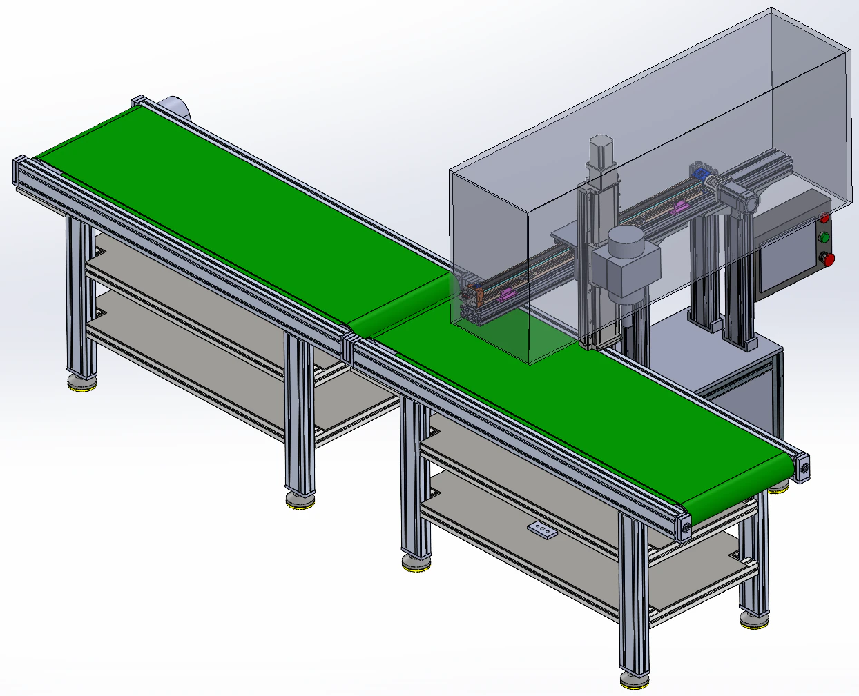Fully automatic plasma cleaning equipment 3D Model .c4d .max .obj .3ds .fbx .stl .blend