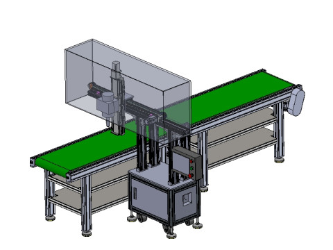 全自動プラズマ洗浄装置 3Dモデル