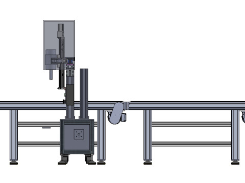 全自動プラズマ洗浄装置 3Dモデル
