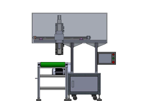 Fully automatic plasma cleaning equipment 3D Model